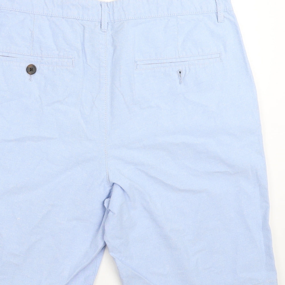 Sainsburys Mens Blue   Bermuda Shorts Size 34 in