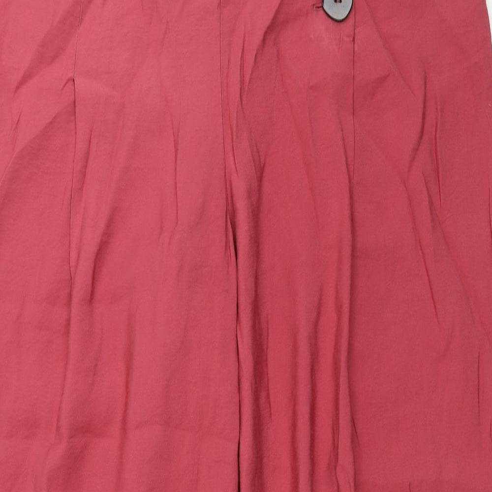 Sainsburys Womens Pink   Trousers  Size 16 L29 in
