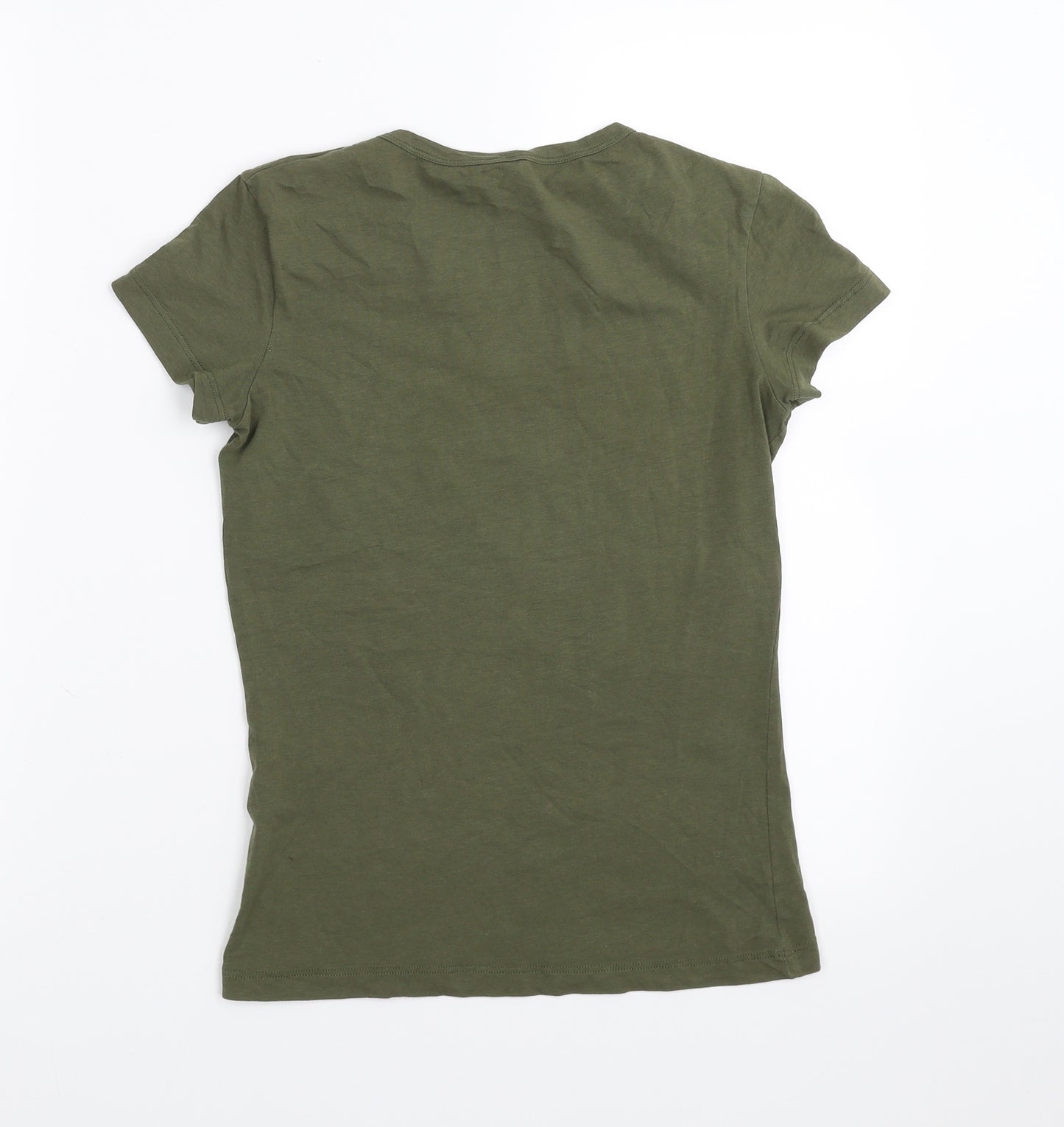 Meltin' Pot Womens Green   Basic T-Shirt Size S  - meltin pot