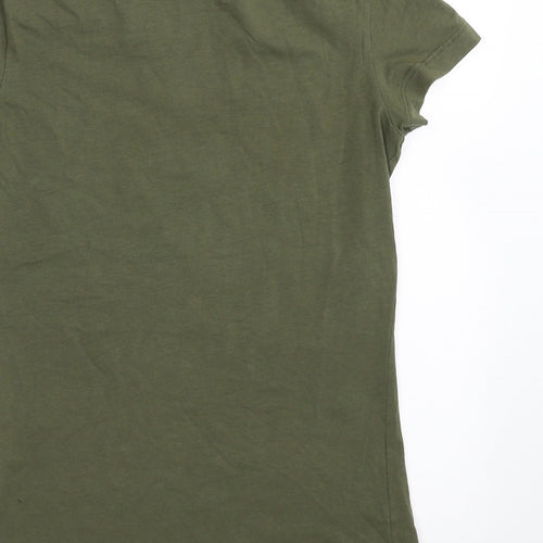 Meltin' Pot Womens Green   Basic T-Shirt Size S  - meltin pot