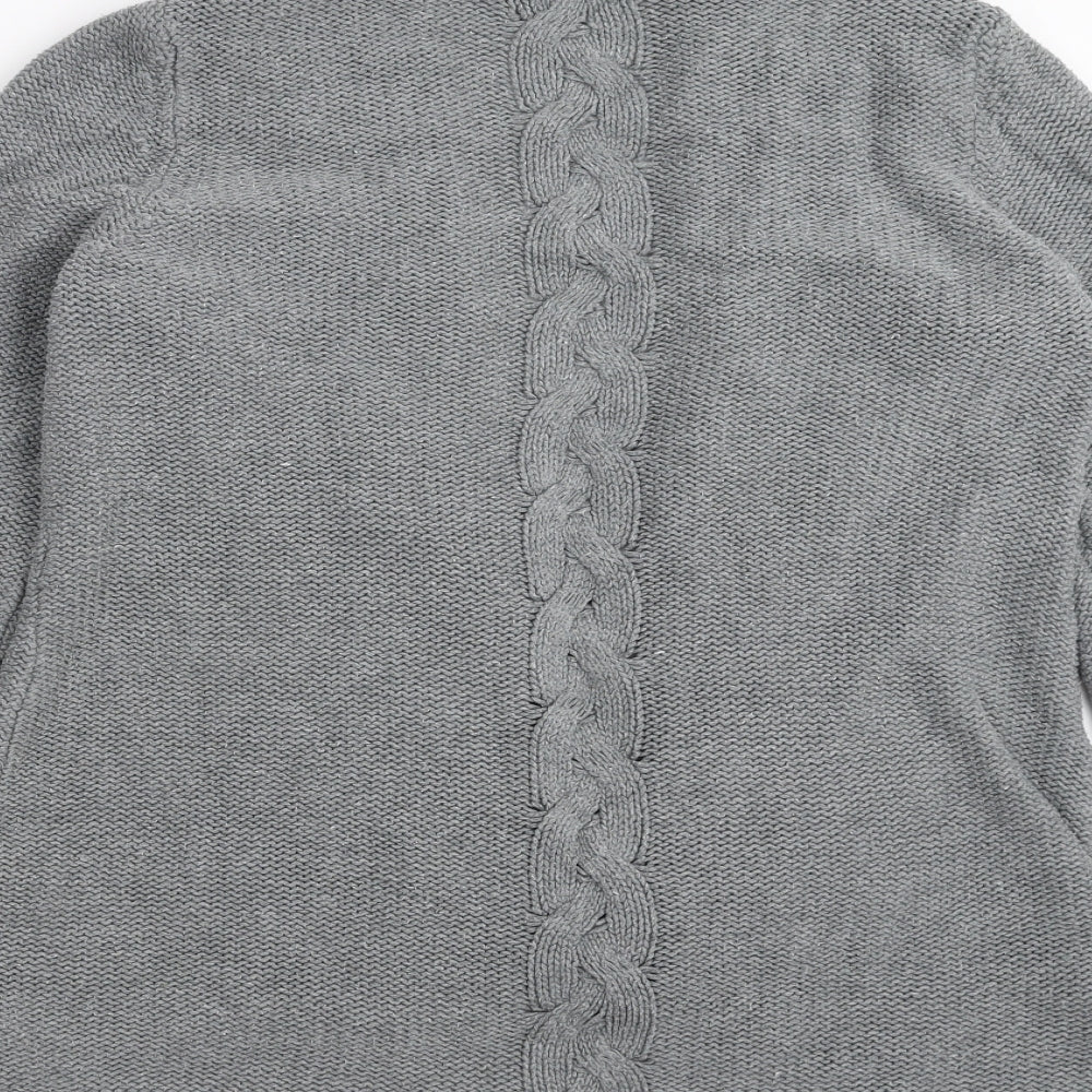 George Womens Grey   Cardigan Jumper Size 14