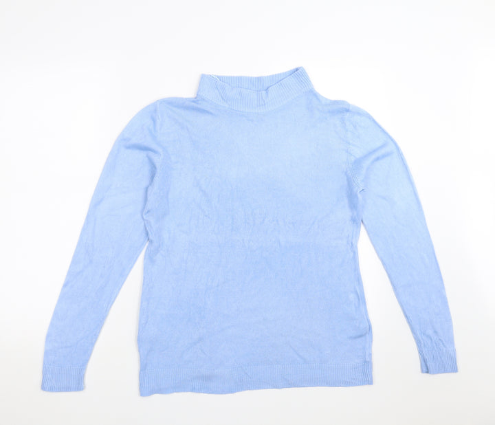 Damart Womens Blue Pullover Jumper Size M