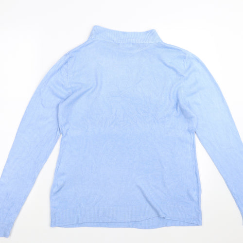 Damart Womens Blue   Pullover Jumper Size M