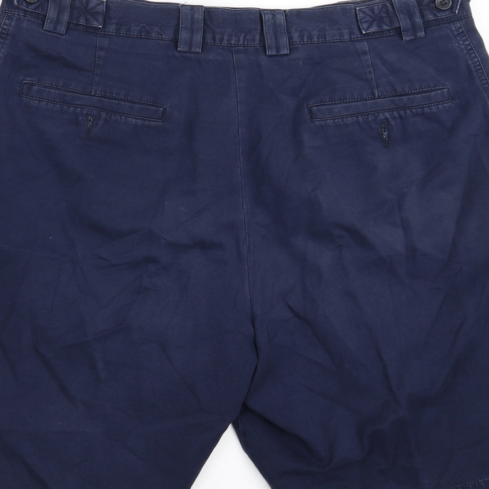 Guise Mens Blue   Chino Shorts Size 34 in