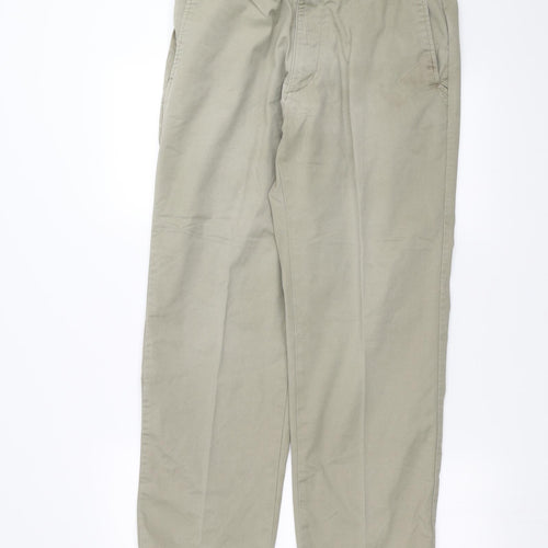 Marks and Spencer Mens Beige   Trousers  Size 34 in L29 in