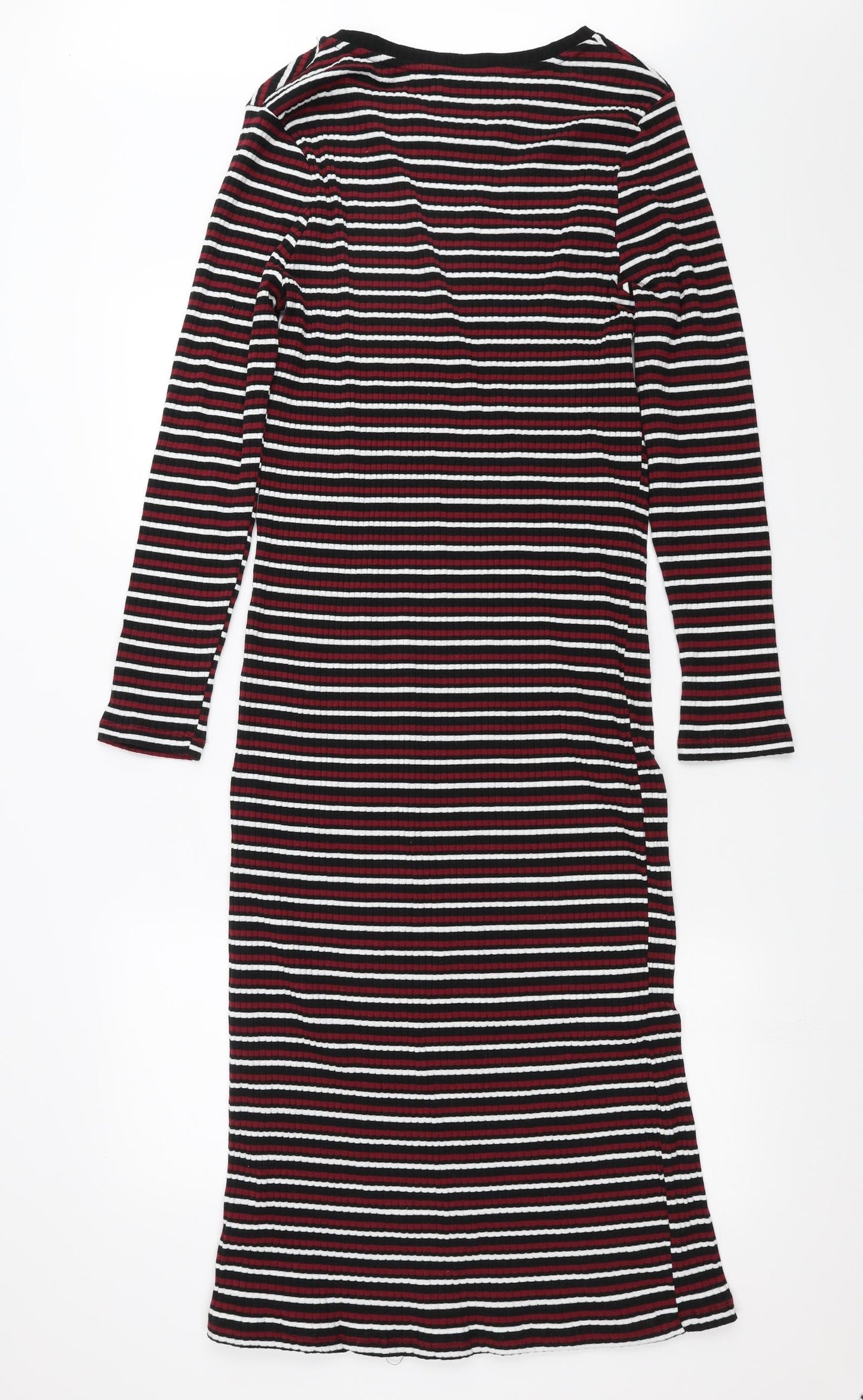 Primark Womens Black Striped  Maxi  Size 20