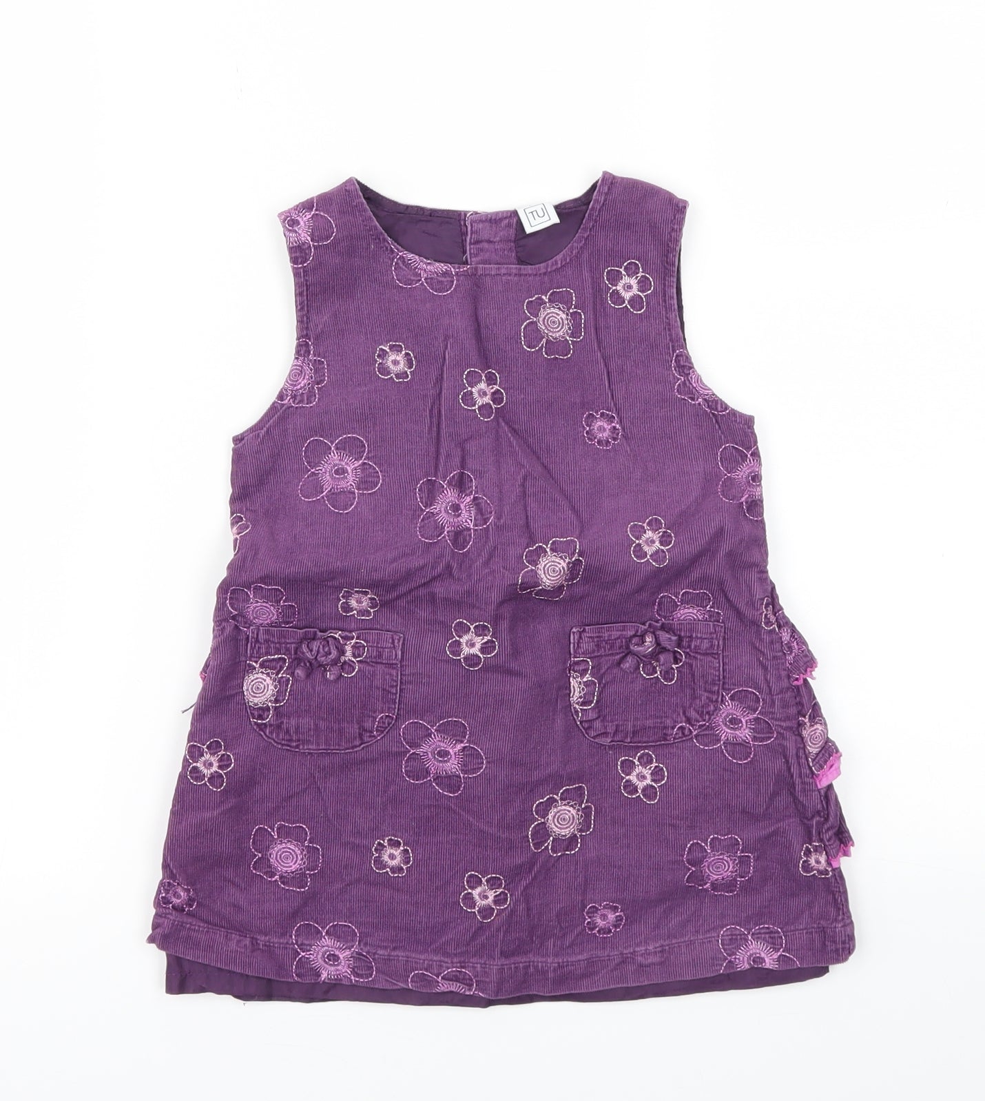 TU Girls Purple   Fit & Flare  Size 12-18 Months