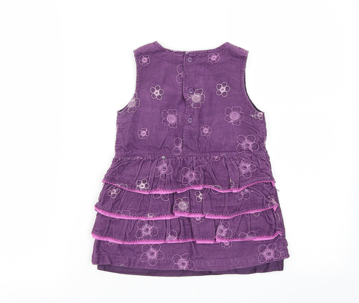 TU Girls Purple   Fit & Flare  Size 12-18 Months