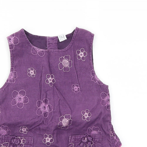 TU Girls Purple   Fit & Flare  Size 12-18 Months