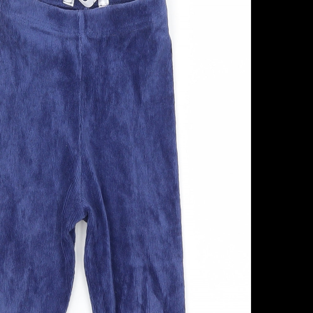 M&CO  Girls Blue   Cargo Leggings Size 12-18 Months