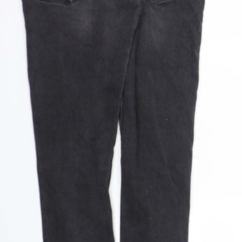 Preworn Womens Black   Skinny Jeans Size 32 L32 in