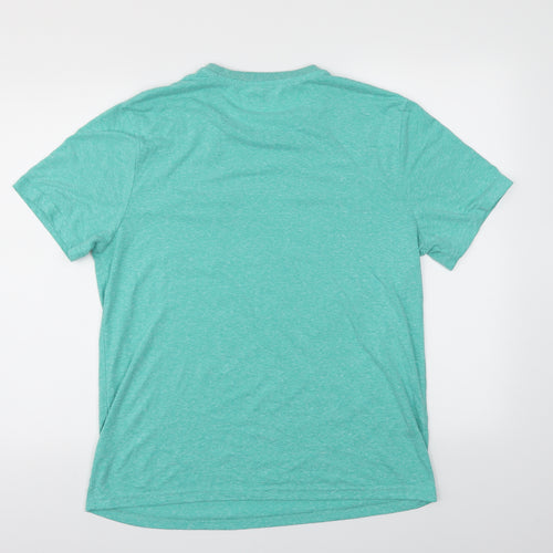Nutmeg Mens Green    T-Shirt Size M