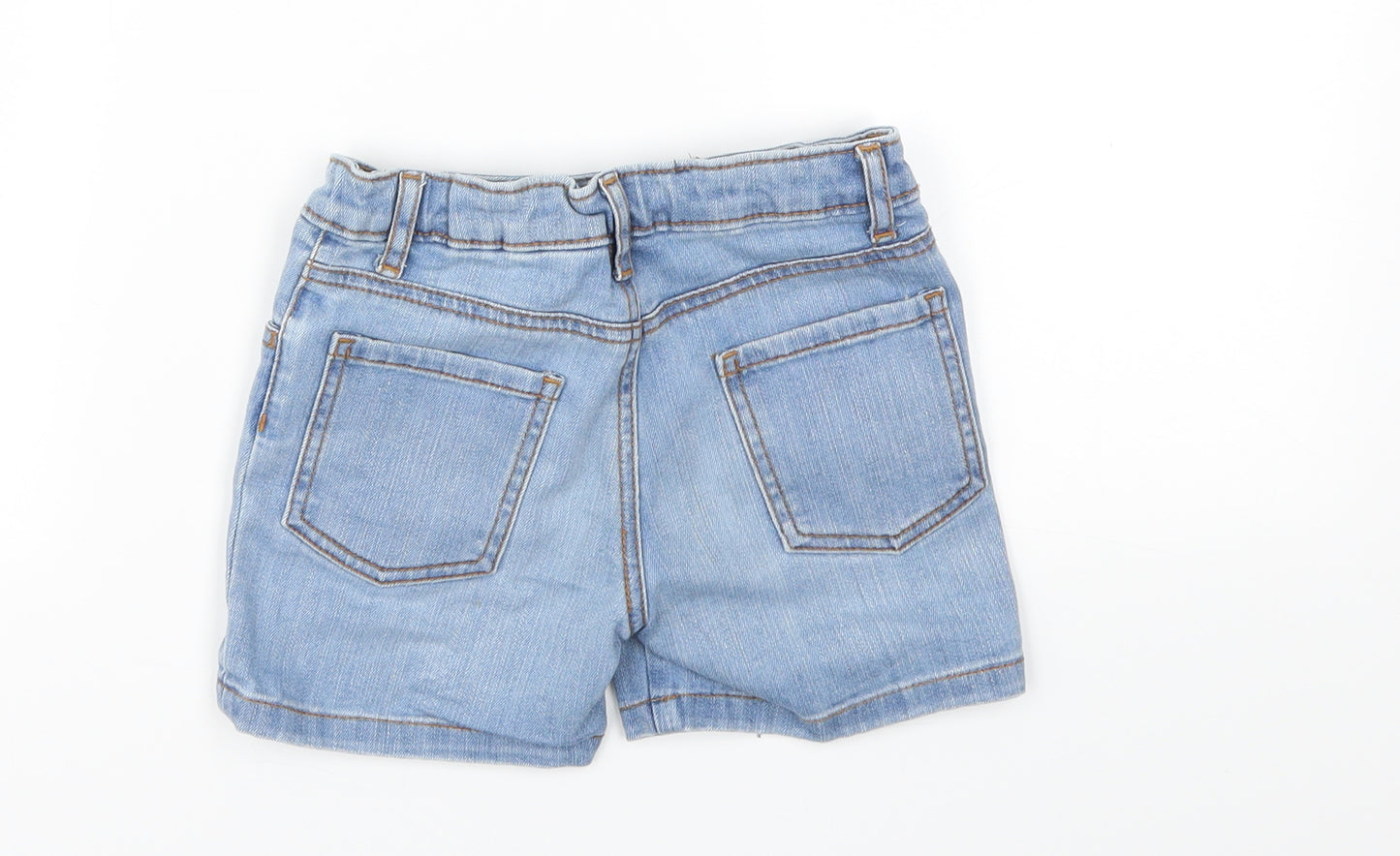 Monsoon Girls Blue   Cut-Off Shorts Size 6 Years