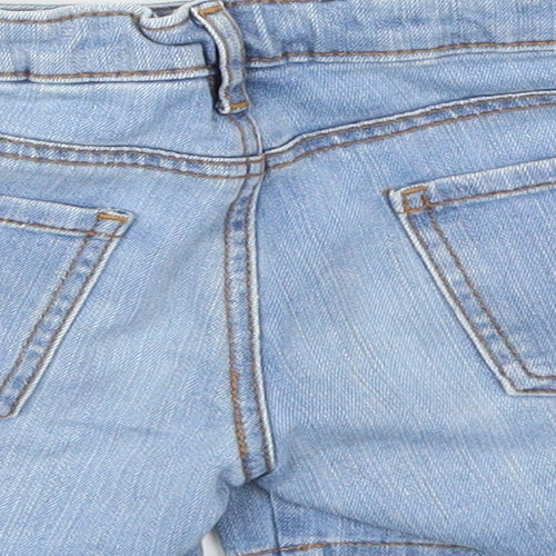 Monsoon Girls Blue   Cut-Off Shorts Size 6 Years