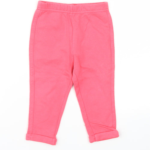 George Girls Pink   Capri Leggings Size 9-12 Months