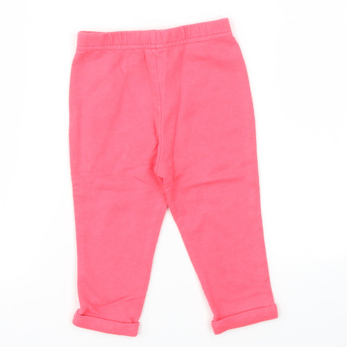 George Girls Pink   Capri Leggings Size 9-12 Months