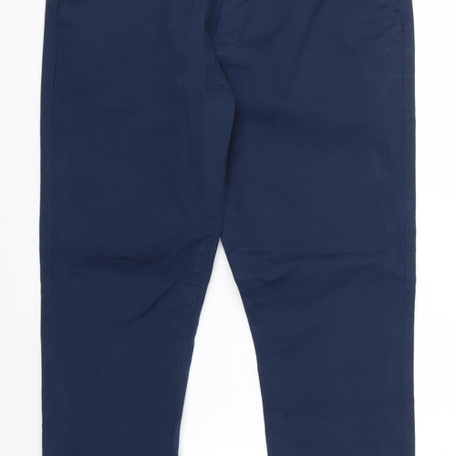 Next  Womens Blue   Capri Trousers Size 32 in L25 in