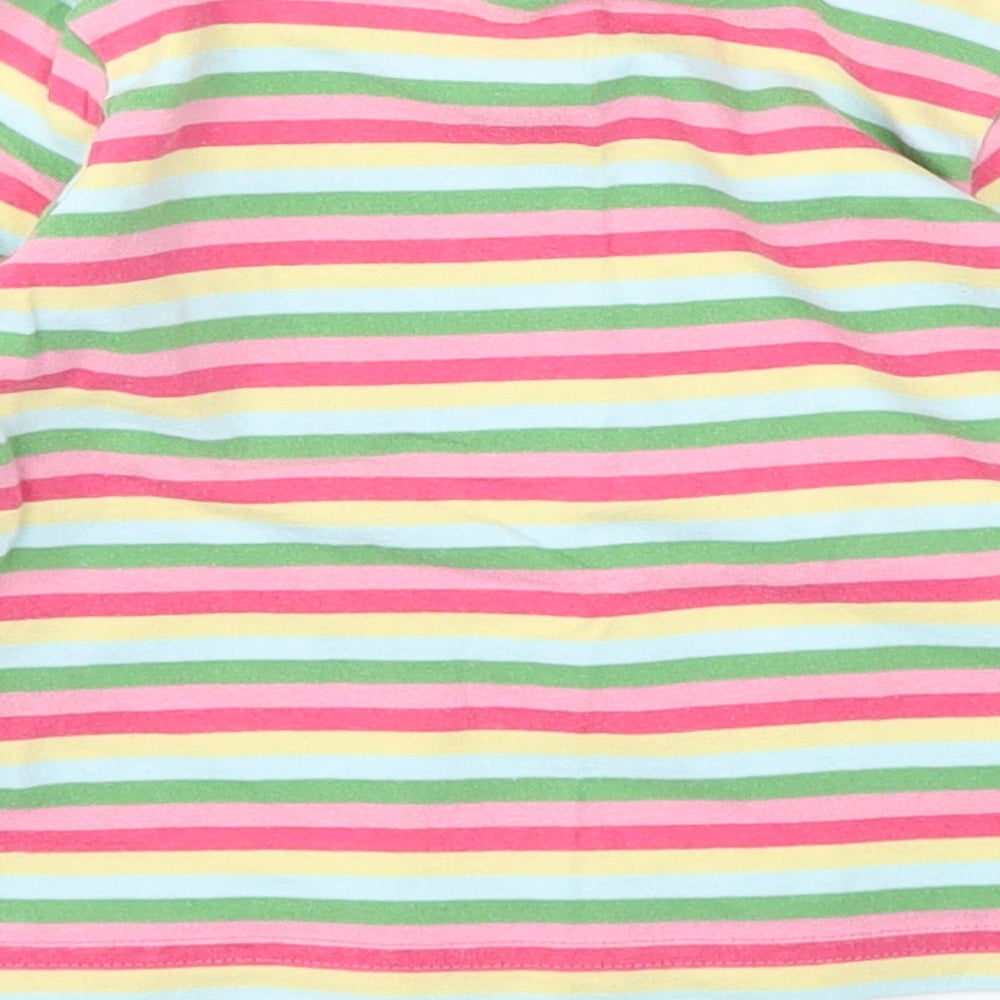 Cherokee Girls Multicoloured Striped  Basic T-Shirt Size 18-24 Months