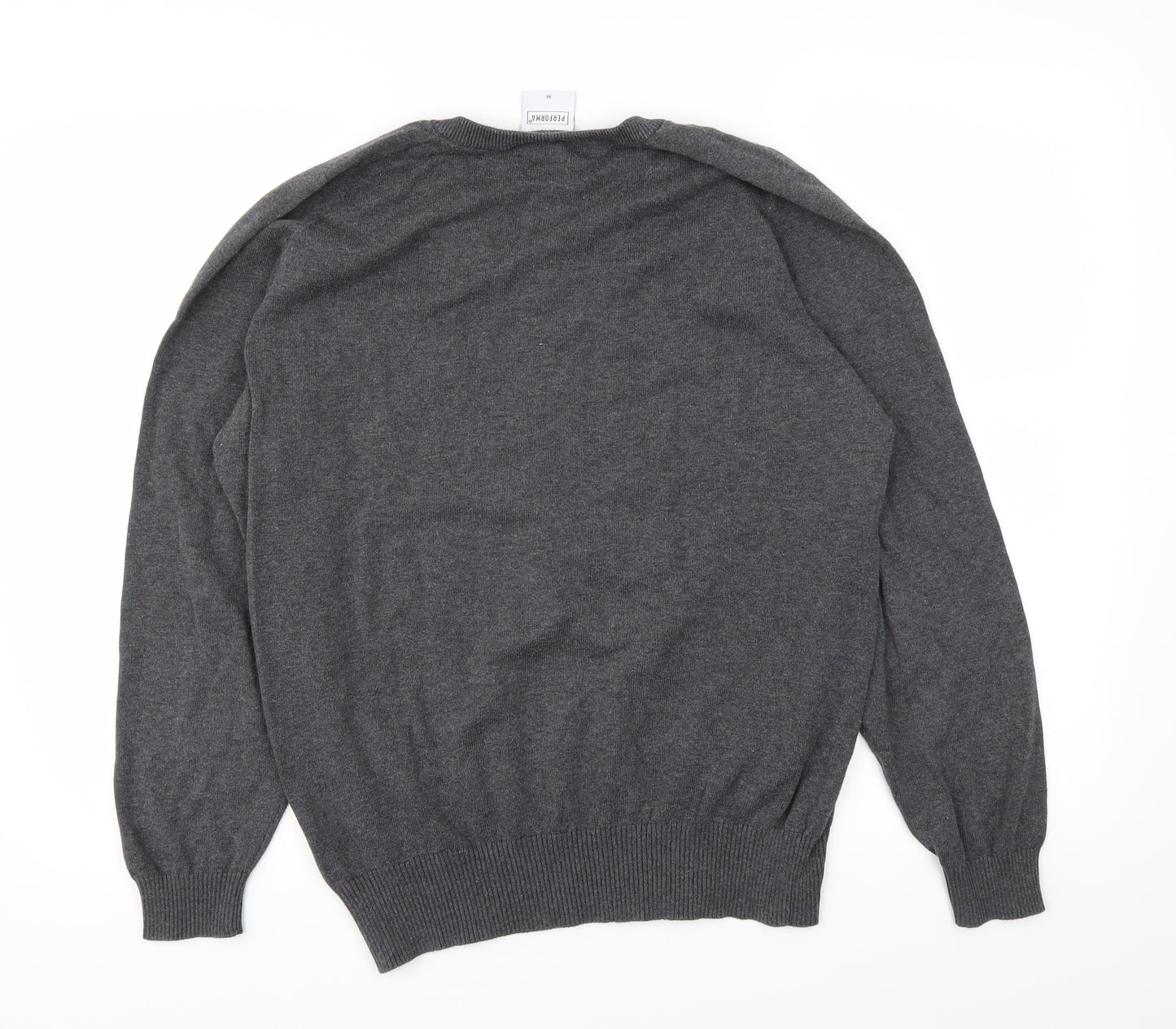 Performa Mens Grey   Pullover Sweatshirt Size M