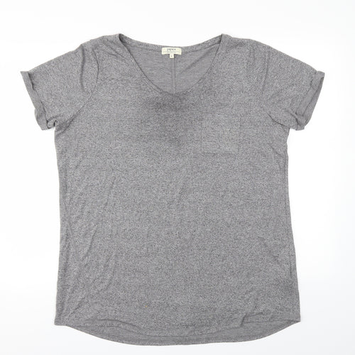 Matalan Womens Grey   Basic T-Shirt Size L
