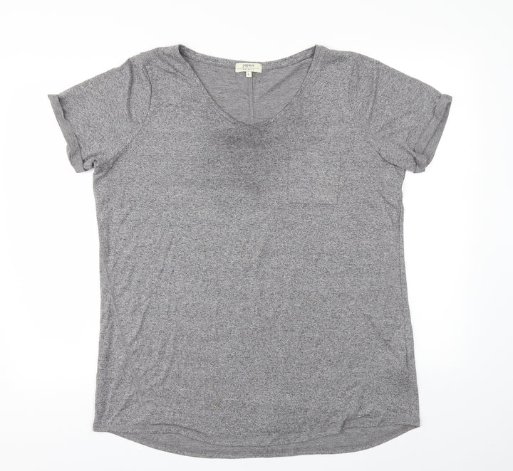 Matalan Womens Grey Basic T-Shirt Size L