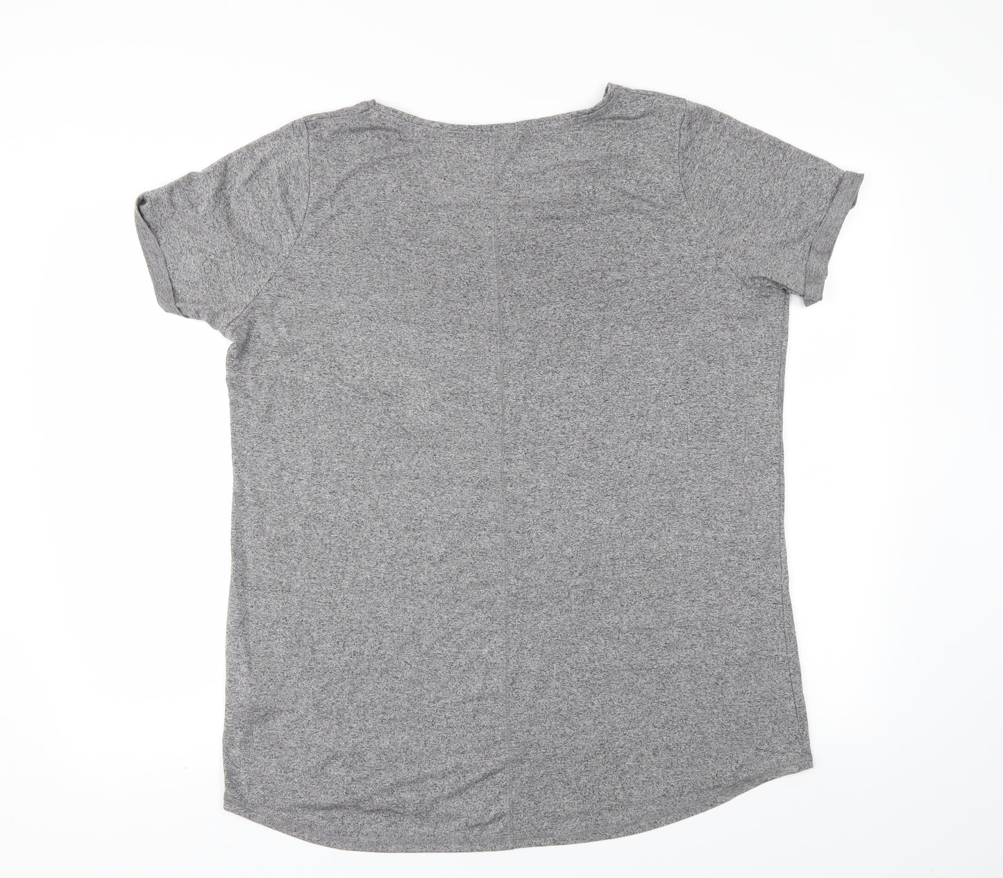 Matalan Womens Grey   Basic T-Shirt Size L