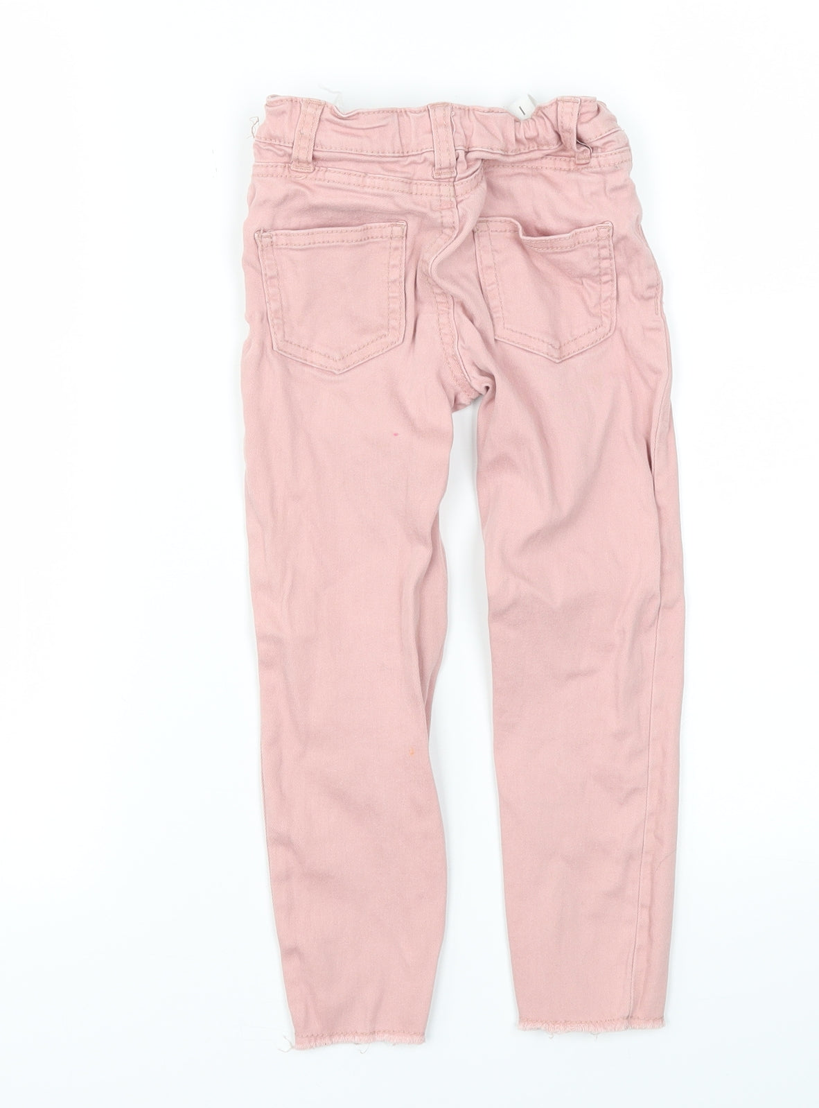 DENIM &CO  Girls Pink   Skinny Jeans Size 4-5 Years
