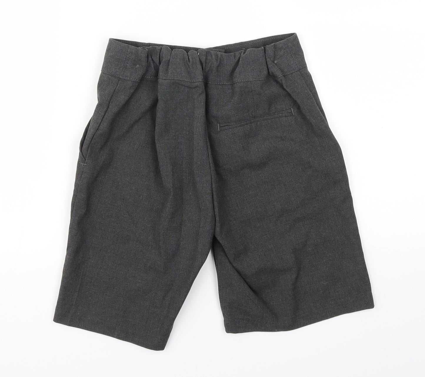 M&S Girls Grey   Cut-Off Shorts Size 9-10 Years