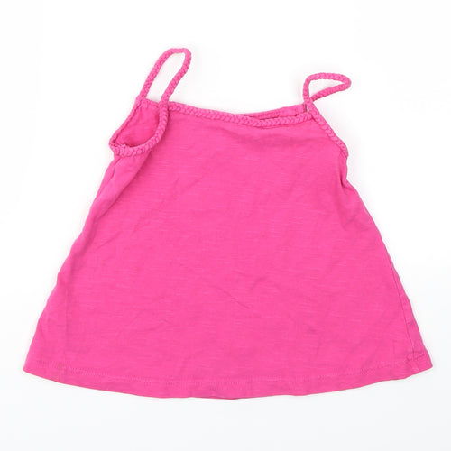 George Girls Pink   Basic T-Shirt Size 3-4 Years