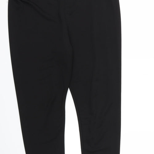 Preworn Womens Black   Trousers  Size 16 L25 in