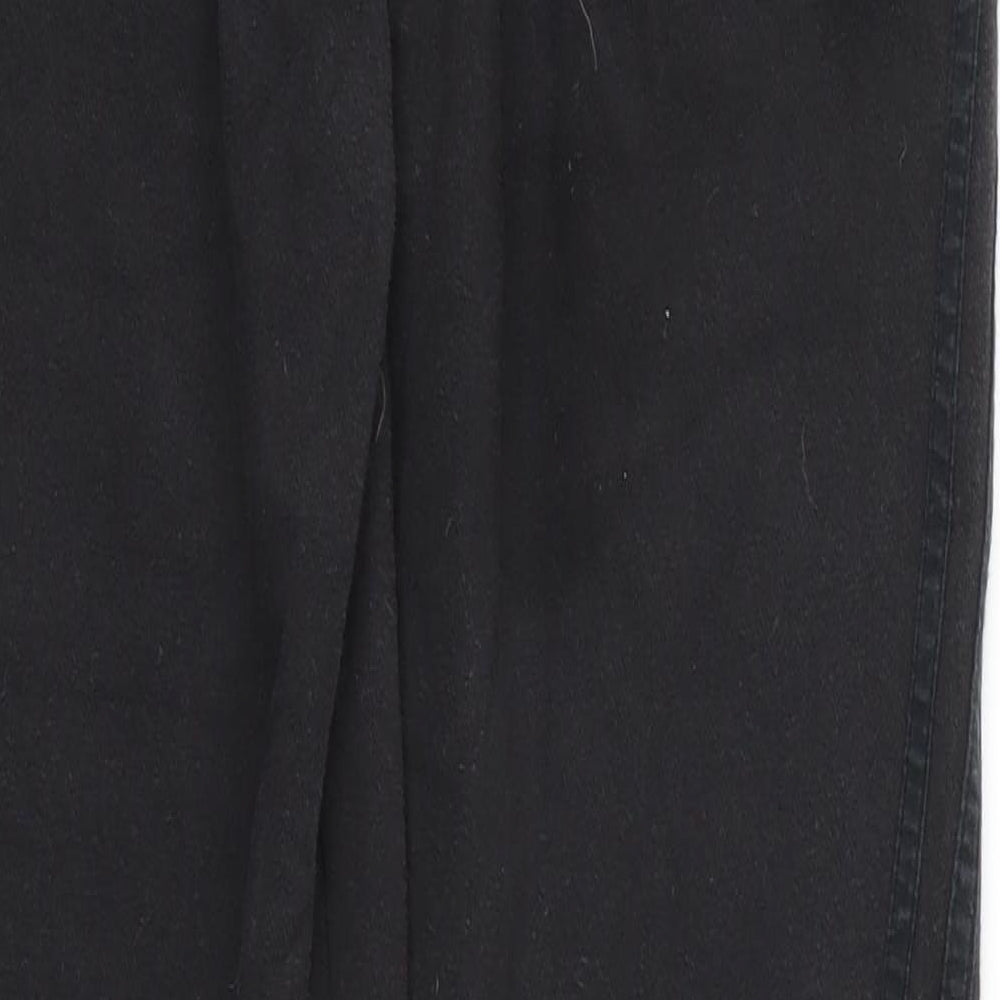 adidas Boys Black   Jogger Trousers Size S