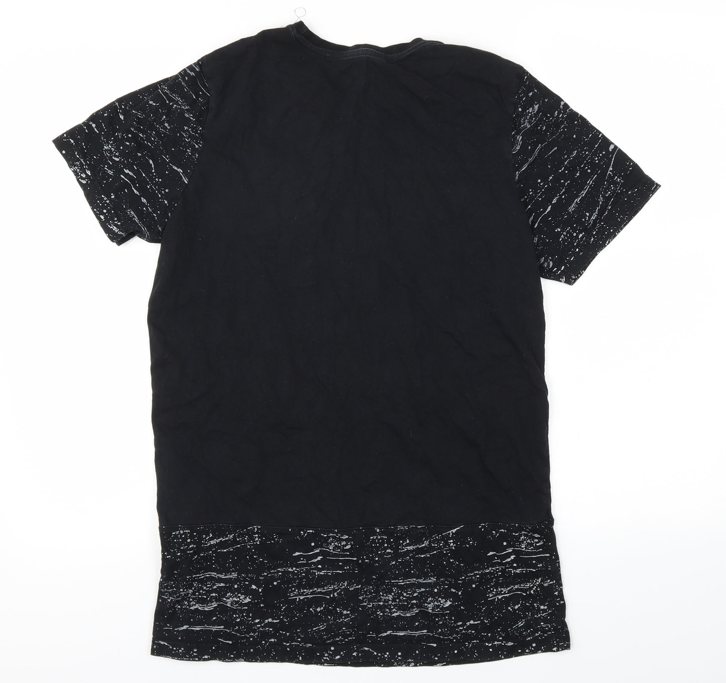 F&F Boys Black   Basic T-Shirt Size 13-14 Years