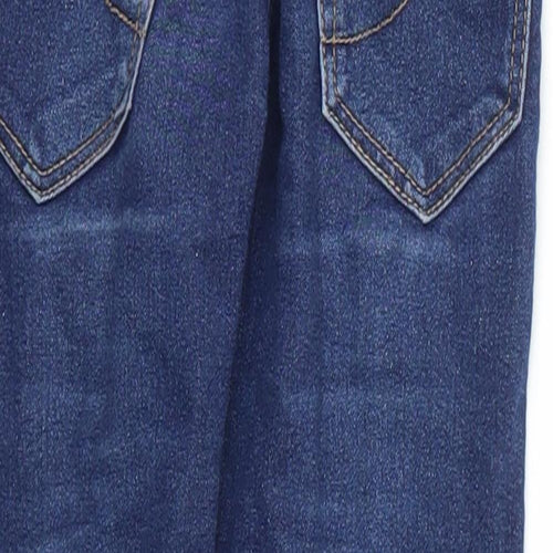 DENIM &CO  Girls Blue   Straight Jeans Size 4-5 Years