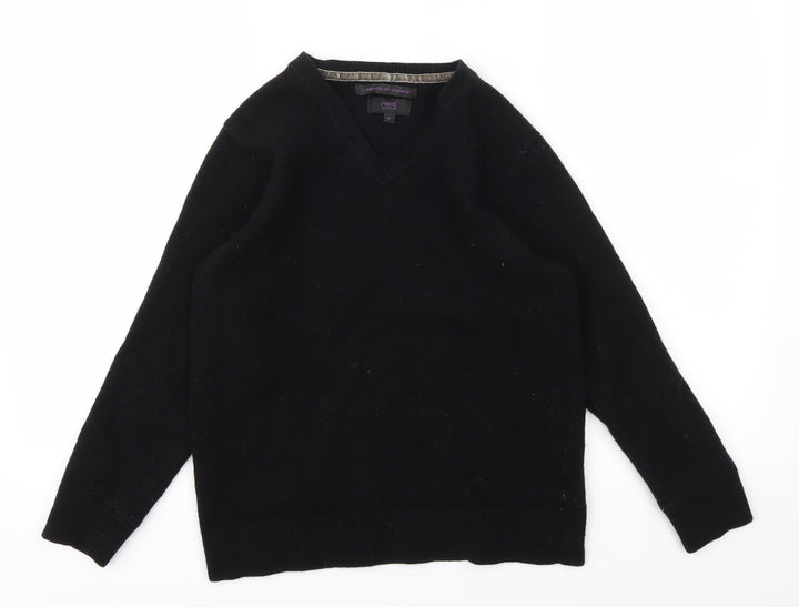 Next  Boys Black   Pullover Sweatshirt Size M