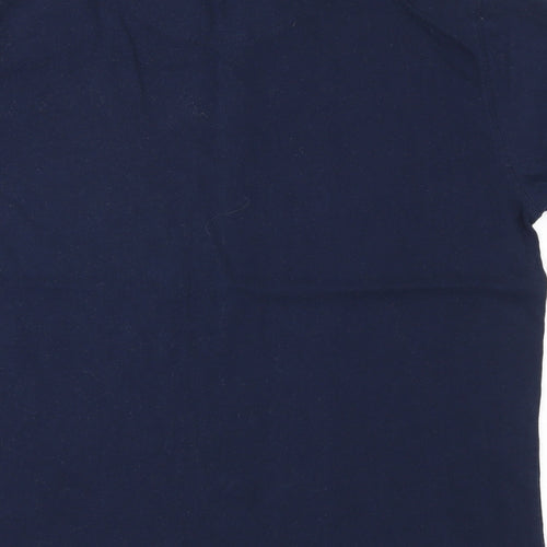 Boston crew  Mens Blue    T-Shirt Size L