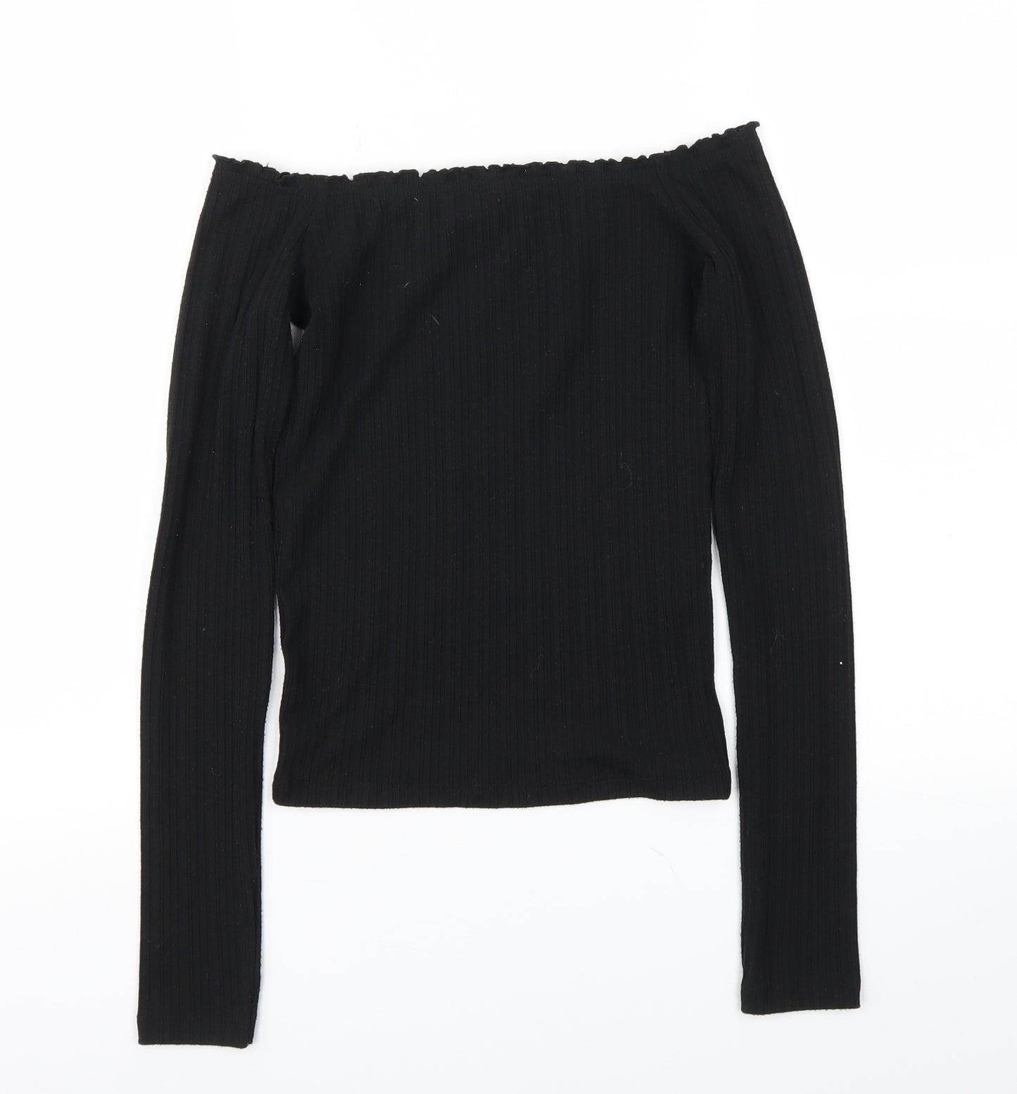 Primark Womens Black   Basic T-Shirt Size XS