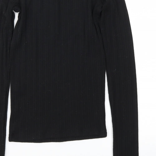 Primark Womens Black   Basic T-Shirt Size XS
