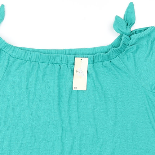 Matalan Womens Green   Basic T-Shirt Size 14