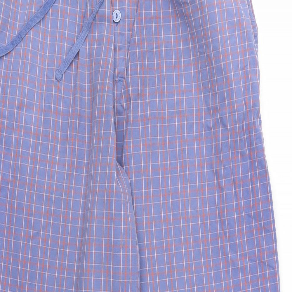 Calvin klien Mens Blue Check   Lounge Pants Size L