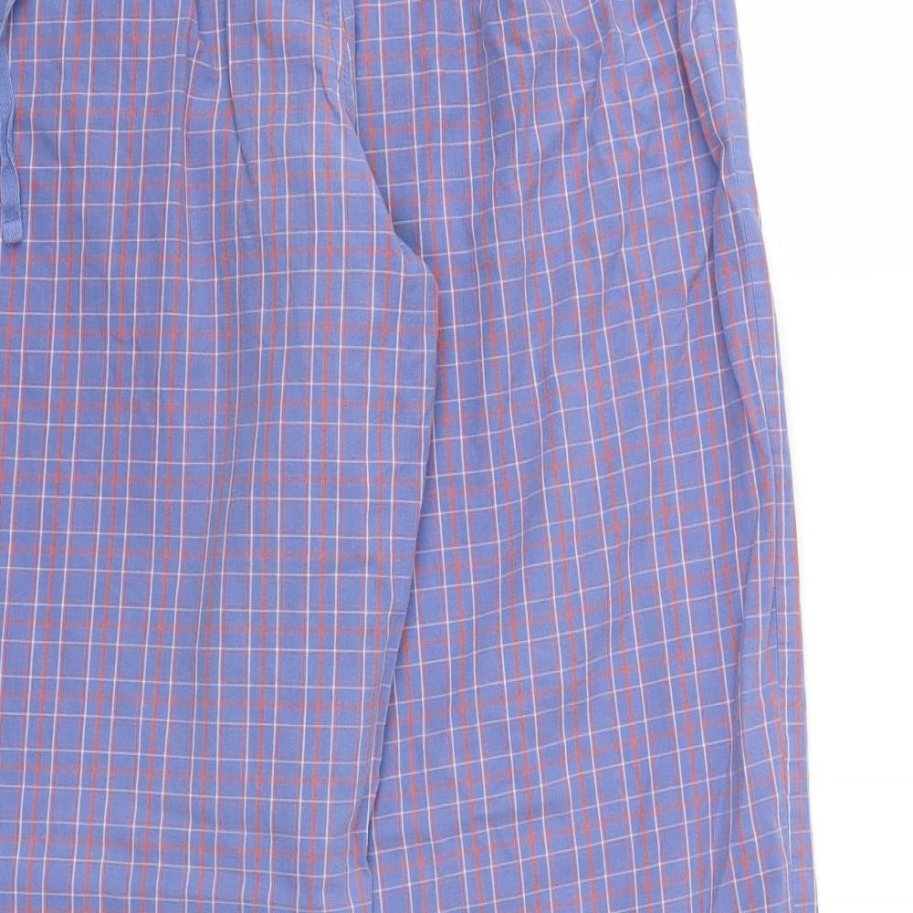 Calvin klien Mens Blue Check   Lounge Pants Size L