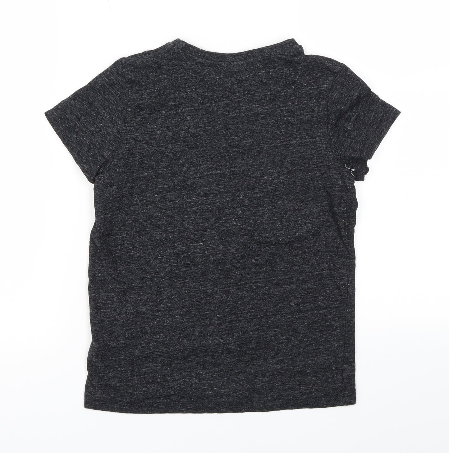 Next  Boys Black   Basic T-Shirt Size 7 Years
