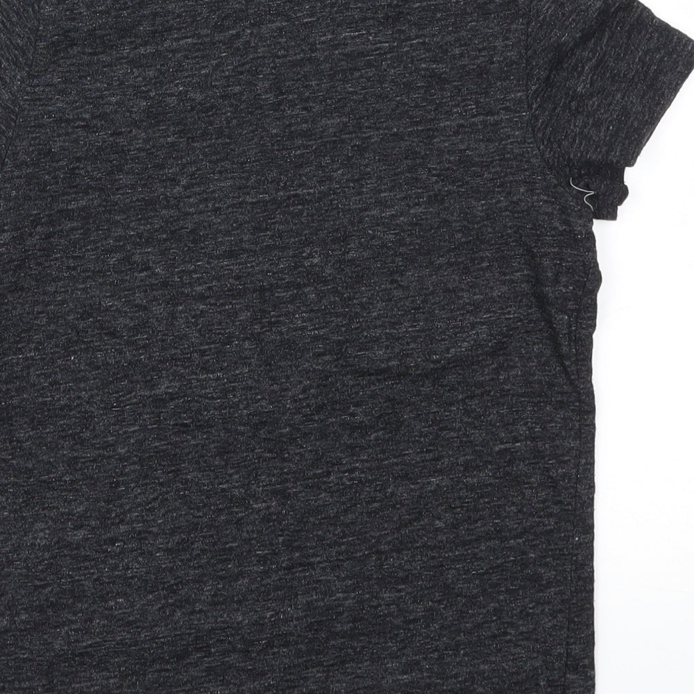 Next  Boys Black   Basic T-Shirt Size 7 Years