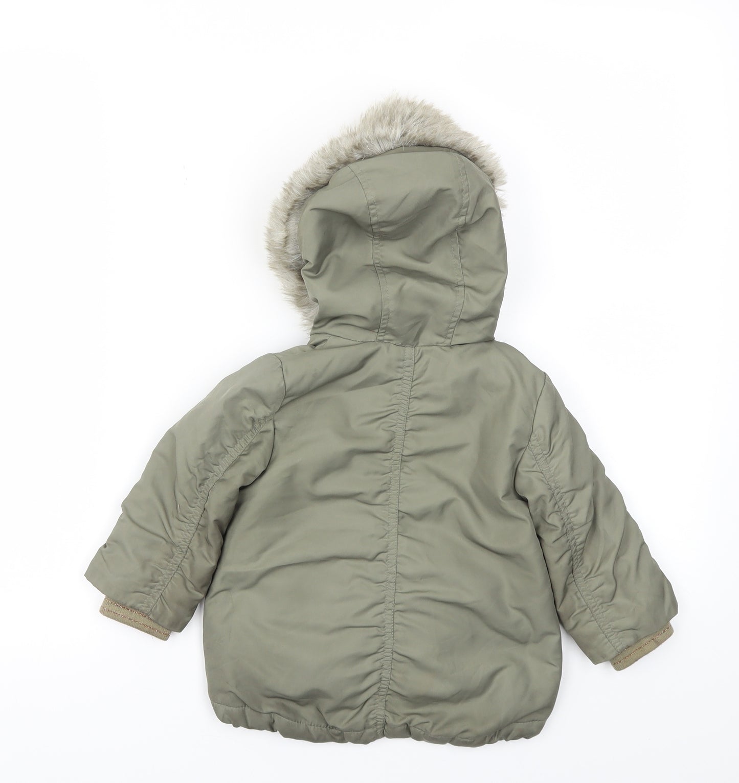 Next  Baby Green   Basic Coat Coat Size 6-9 Months