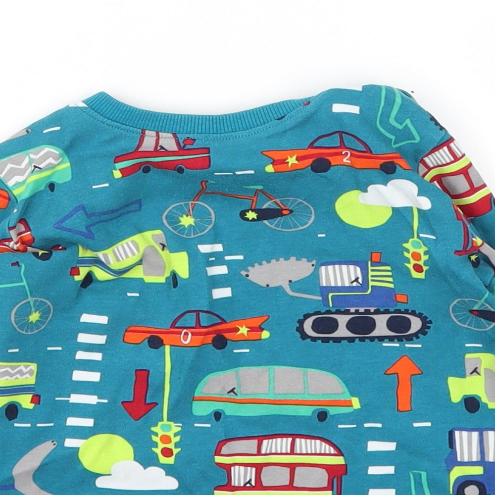 Next  Boys Blue Animal Print   Lounge Set Size 4-5 Years