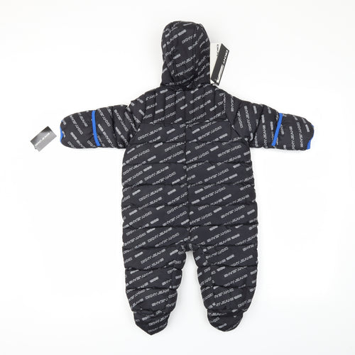 DKNY  Baby Black   Basic Coat Snowsuit Size 6-9 Months
