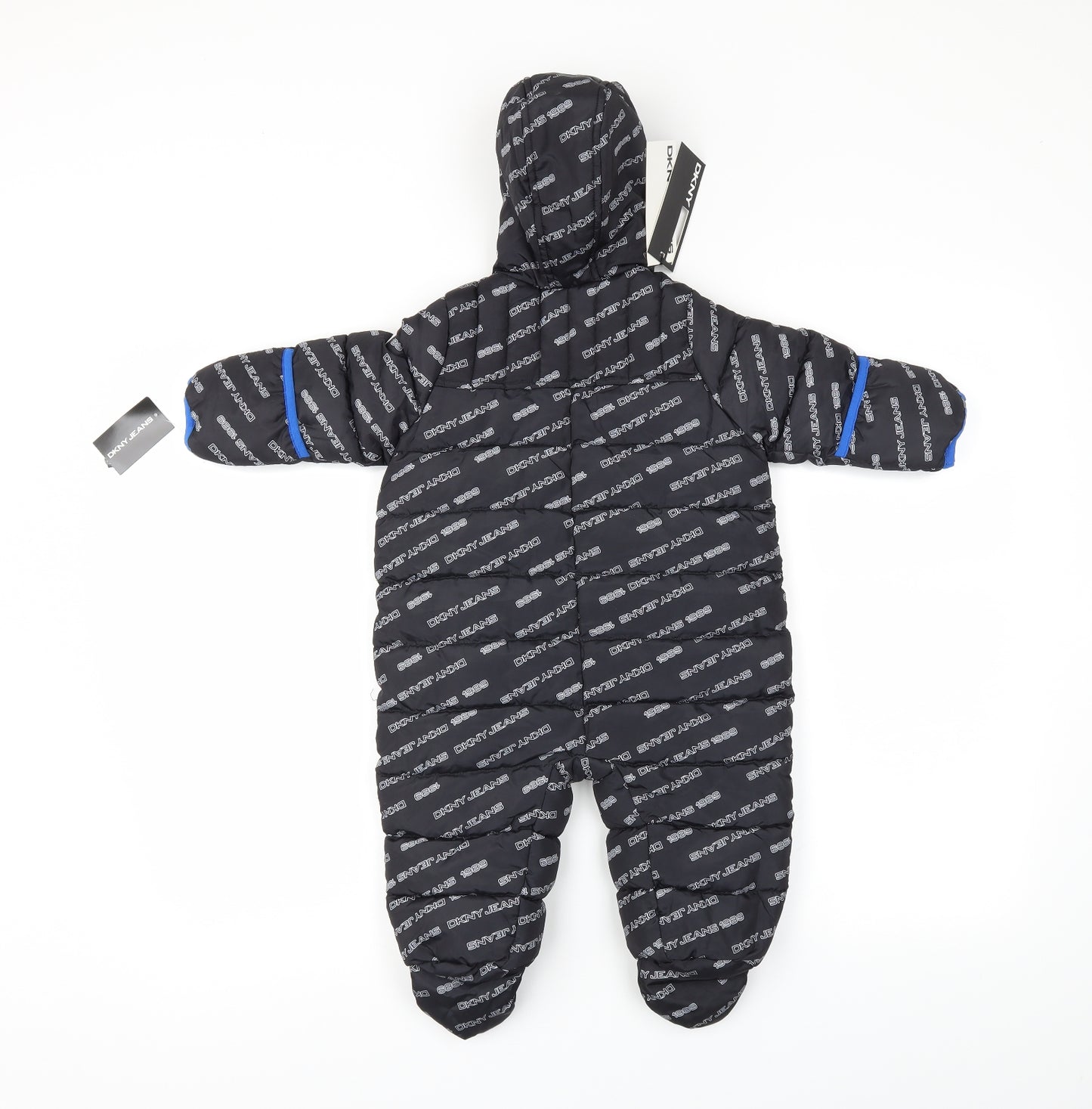 DKNY Baby Black Basic Coat Snowsuit Size 6-9 Months – Preworn
