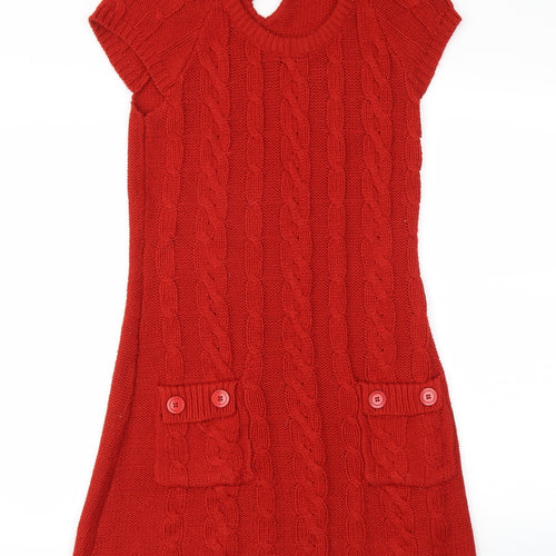 EVIE  Womens Red   Jumper Dress  Size 10