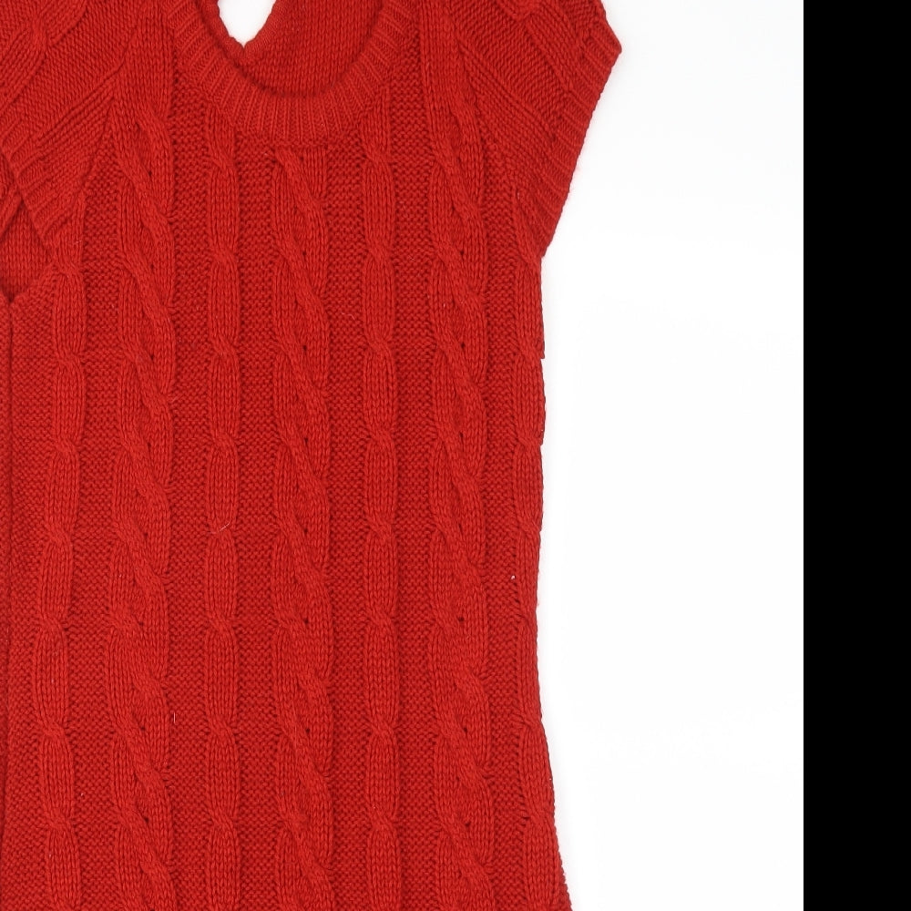 EVIE  Womens Red   Jumper Dress  Size 10