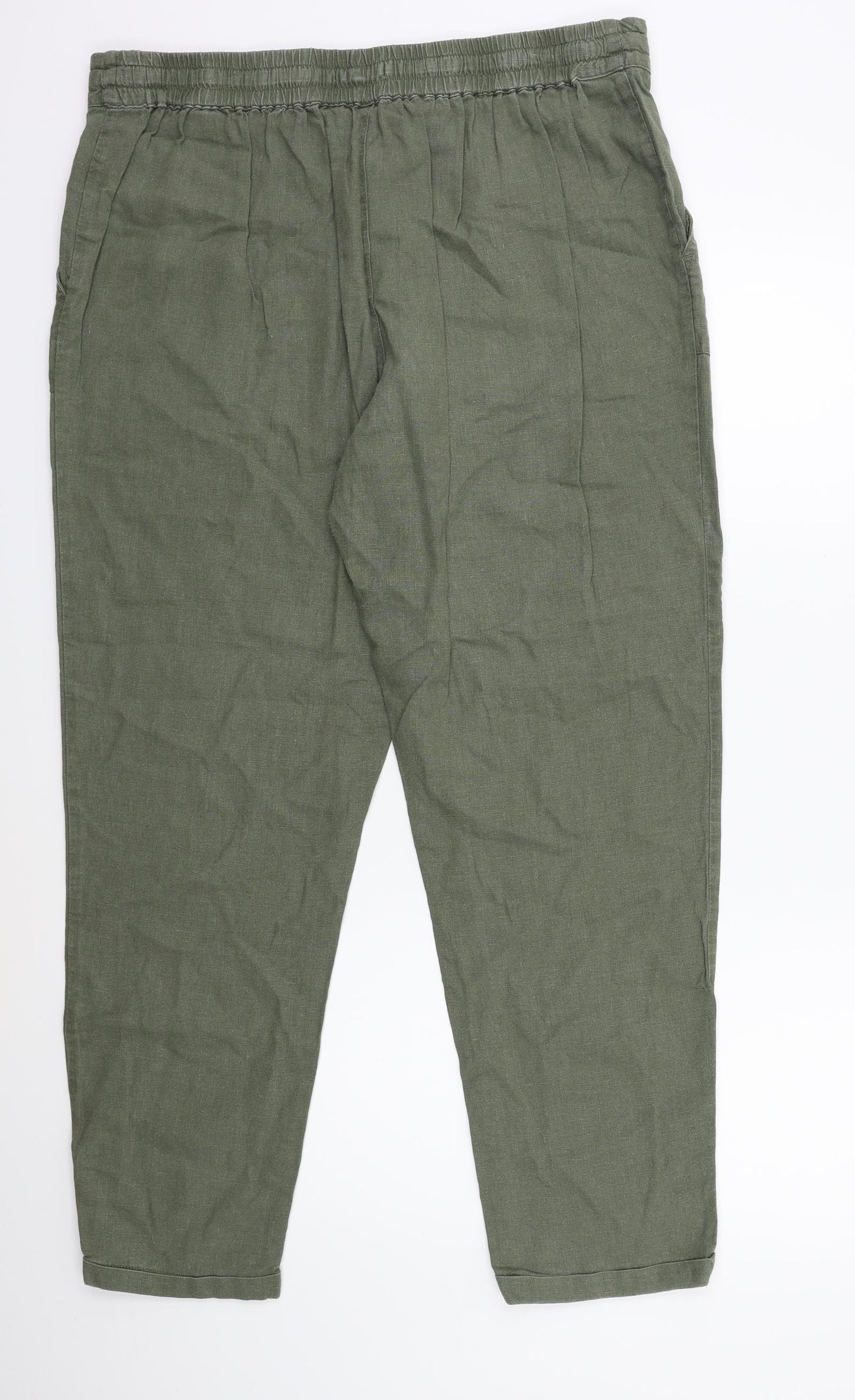 Atmosphere Womens Green   Trousers  Size 18 L28 in