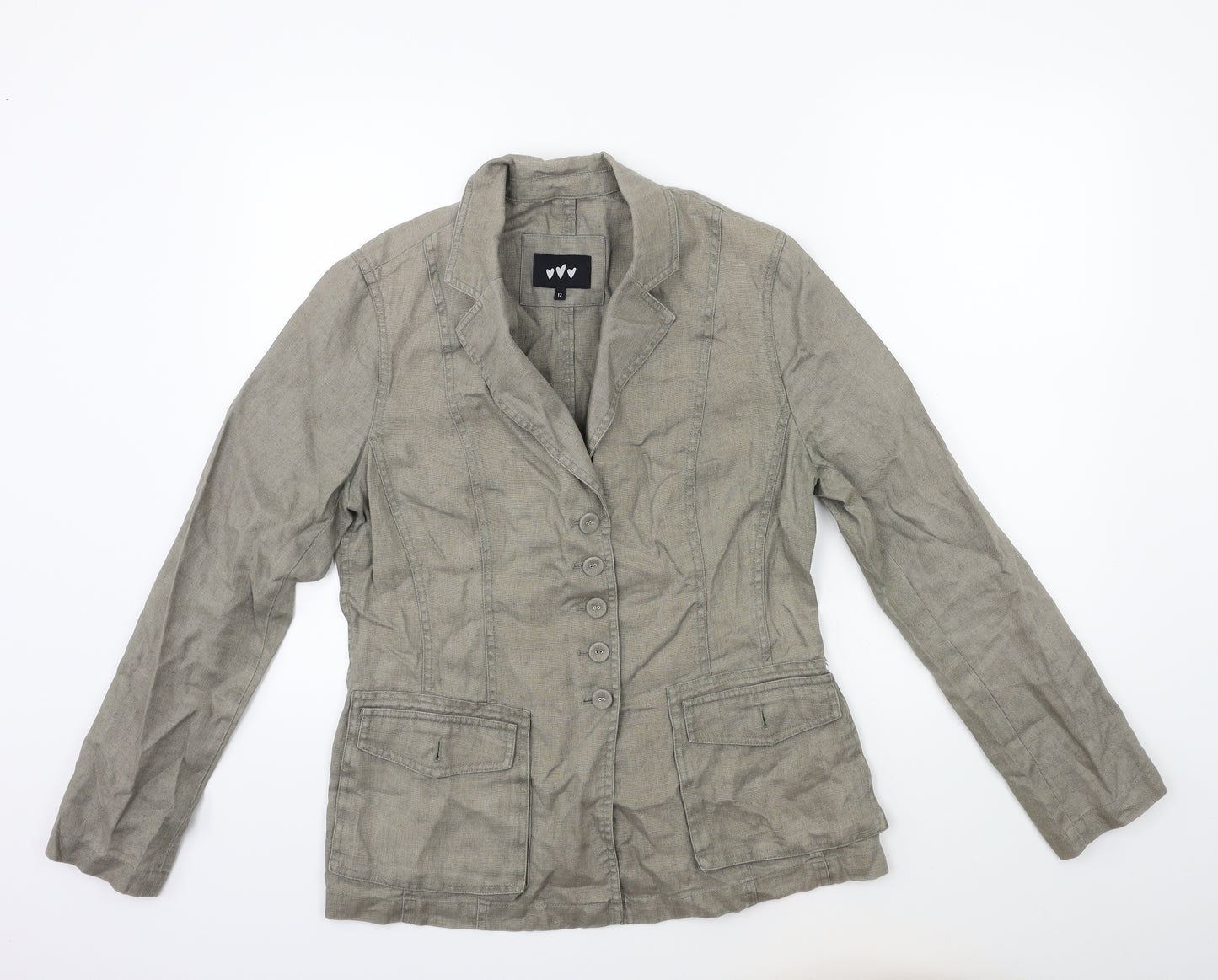 Per Una Womens Brown   Jacket Blazer Size 12